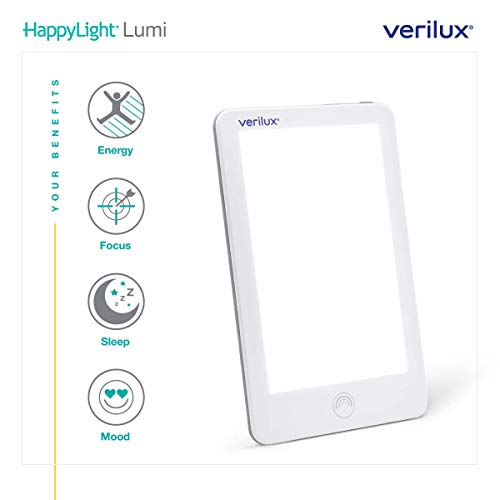 Product Cover (New) Verilux HappyLight VT31 Lumi 10,000 Lux LED Bright White Light Therapy Lamp with Adjustable Brightness