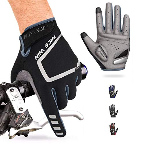 Product Cover NICEWIN Cycling Gloves Motorcycle Bike Mountain- Road Bicycle Men Women Padded Antiskid Touch Screen