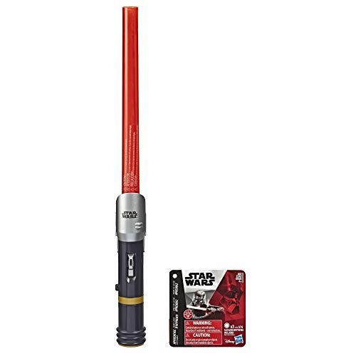 Product Cover Star Wars Lightsaber Academy Level 1 Red Lightsaber Toy with Light-Up Extendable Blade