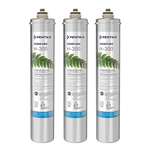 Product Cover Everpure Pentair H-300 Undersink Water Filter Replacement Cartridge (3 Pack)