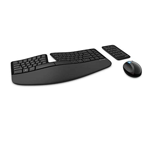 Product Cover Microsoft Sculpt Ergonomic Wireless Desktop Keyboard and Wireless Mouse L5V-00001 (with Mouse)