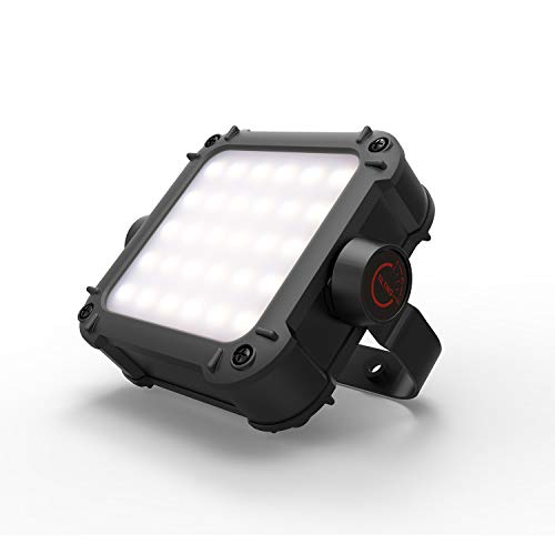 Product Cover Claymore Ultra+2 Armored Area Light for Extreme Outdoor Environments, USB Rechargeable, IP65, 3 Colors, 11,600mAh, Heavy Duty Lantern for Professional Camping Backpacking Construction [Medium/Black]