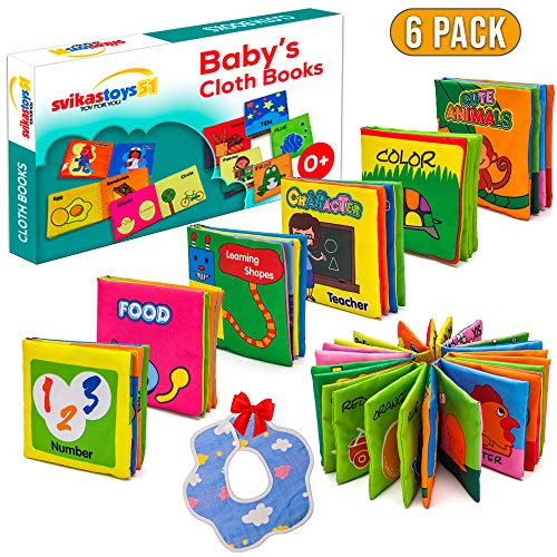 Product Cover Baby Book First Year & Baby Toy 6-12 Mounths , Baby Boy Toy & Baby Girl toy, Infant Toys 0 6 Months, Baby Book Toy & Baby Einstein Toy, Baby Crinkle Books, Baby Soft Cloth Book, Baby Educational Toy
