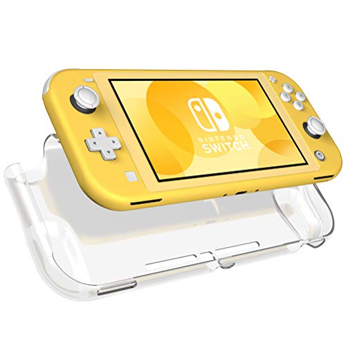 Product Cover SLEO Cover for Nintendo Switch Lite Case,Ultra Slim Clear Hard PC Cover with Shock-Absorption and Anti-Scratch Design Protective Case Cover for Nintendo Switch Lite 2019 Accessories - Crystal Clear