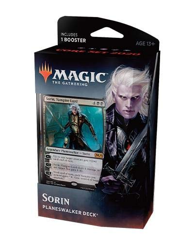 Product Cover Magic The Gathering: MTG: Core Set 2020 Planeswalker Deck - Sorin w/Booster Pack (Black)