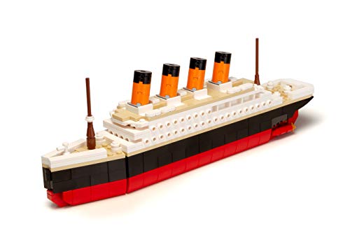 Product Cover Brick Loot Titanic Building Bricks Set (Large 390 Pieces) 100% Compatible