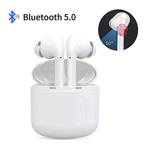 Product Cover BJL-Electronics Bluetooth Headphones,True Wireless Earbuds,Sweatproof Sports Bluetooth Headset,Fast Auto-Pairing,with Portable Charge and Built in Mic for Running/Android/Phone