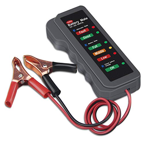 Product Cover OBDMONSTER 12V Car Battery Tester Digital Alternator Tester, Check Battery Condition & Alternator Charging for Car Motorcycle
