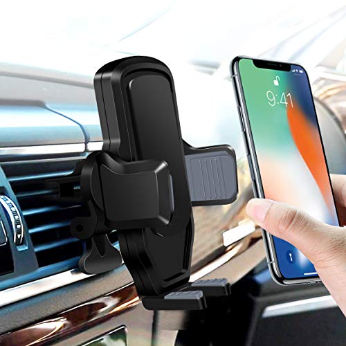 Product Cover Zeuste Cell Phone Holder for Car Air Vent Phone Holder Car Mount Compatible with iPhone Xs MAX/XR/X/8/8Plus/7/7Plus/6s, Galaxy S10/S9/S8 Pixel and More