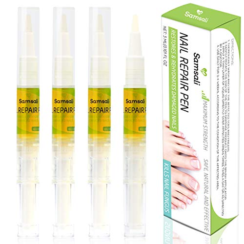 Product Cover Samsali Fungus Treatment, Toenail and Nail Fungus Treatment, Anti Fungus Nail  Treatment, Effective Fungus Cure for Toenail and Fingernail, Best Fungus Cure Pen For Toenail and Fingernail, 4 Pack
