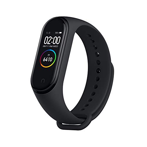 Product Cover Xiaomi Mi Band 4 Fitness Tracker Newest 0.95 Inch Color AMOLED Screen Smart Bracelet Heart Rate Monitor 50M Water Resistant Activity Tracker Sports Watch