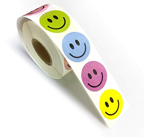 Product Cover Assorted Color Happy Smiley Face Circle Dot Incentive 1
