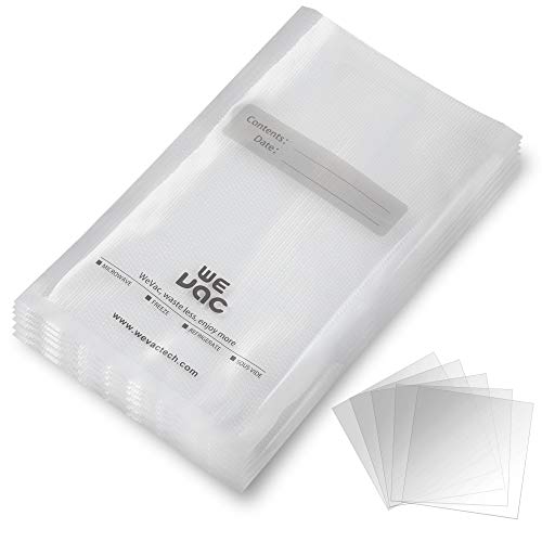 Product Cover Vacuum Sealer Bags 100 Gallon 11x16 Inch for Food Saver, Seal a Meal, Gamesaver, Weston. Commercial Grade, BPA Free, Heavy Duty, Puncture Prevention, Great for vac storage, Meal Prep or Sous Videion, Great for Meal Prep or Sous Vide