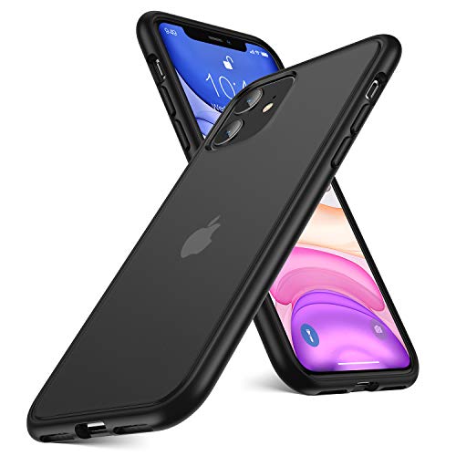 Product Cover Humixx Shockproof Series iPhone 11 Case, [Military Grade Drop Tested] [2nd Generation] Translucent Matte Case with Soft Edges, Shockproof Protection Case Designed for Apple iPhone 11 6.1 inch
