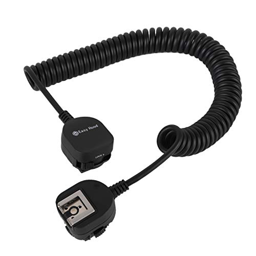 Product Cover Off-Camera Shoe Cord, Easy Hood TTL Off Camera Flash Speedlite Cord for Sony Alpha A9 A7R IV A7 A7R A7S A7 II A7 III A7R II A7R III A7SII A6500 A6400 A6300 Camera with Multi Interface MI Shoe