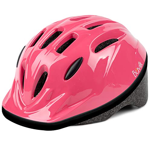 Product Cover Bavilk Toddler Bike Helmet Kid Helmet CPSC Certified Multisport Adjustable Bicycle Helmet Girls Boys Red S