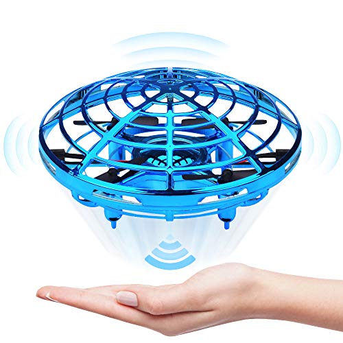 Product Cover Jasonwell Hand Operated Drone for Kids Toddlers Adults - Hands Free Mini Drones for Kids Flying Toys Gifts for Boys and Girls Hand Drone 6 7 8 9 10 Years Old Kids Self Flying Drone
