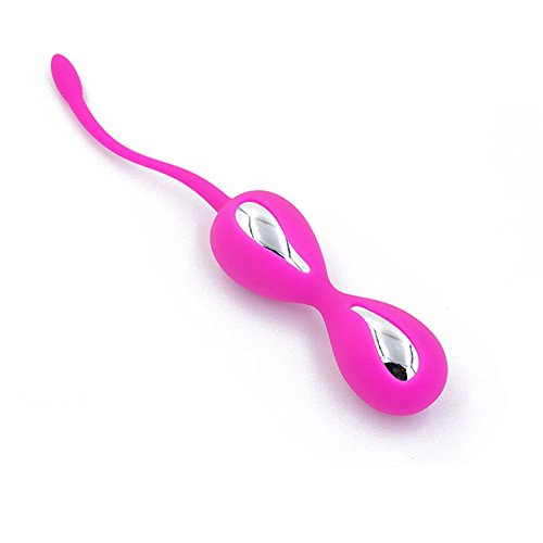 Product Cover Kegel Exercise Ball, T TINWONG Premium Silicone Ben Wa Ball Kegel Ball Exercise for Beginners. Pink