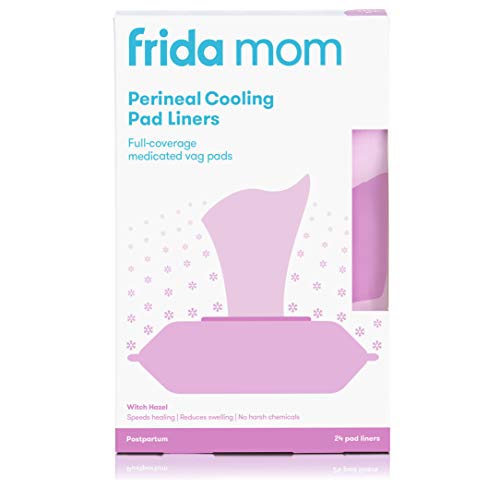 Product Cover Frida Mom Perineal Medicated Witch Hazel Full-Length Cooling Pad Liners for Postpartum Care | 24-Count