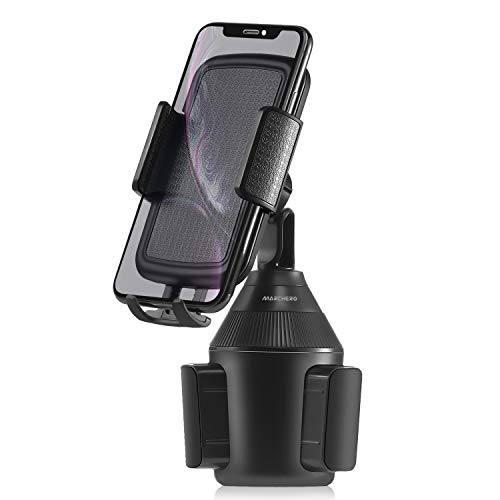 Product Cover Car Cup Holder Phone Mount,Marchero 360°Rotation Adjustable Automobile Universal Cell Phone Holder Compatible with iPhone 11/Xs/Max/X/XR/8 Plus /7 6 Samsung Galaxy S10/S9/ S8 Note 9 Nexus, and Etc
