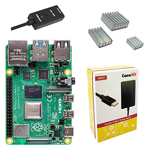 Product Cover CanaKit Raspberry Pi 4 Basic Kit (2GB RAM)