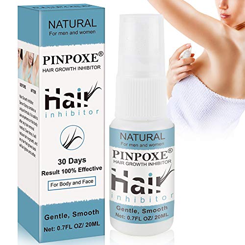 Product Cover Hair Inhibitor, Hair Removal Spray, Hair Inhibiting and Reducing to Stop Hair Growth, For Arm/Underarm/Legs/Mild Ingredient Non-Irritating Hair Removal Spray Depilatories Product
