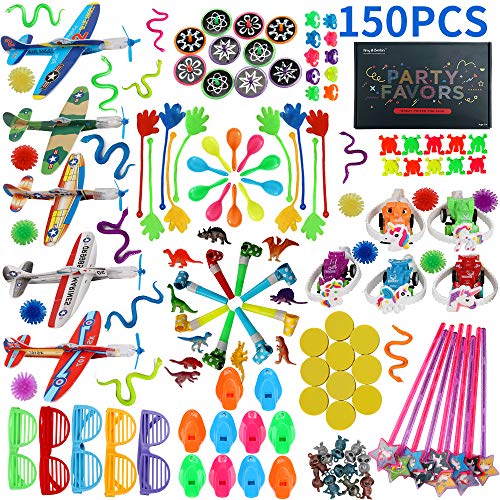 Product Cover 150PCS Carnival Prizes for Kids Birthday Party Favors Prizes Box Toy Assortment for Classroom