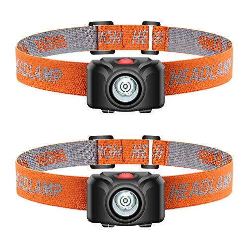Product Cover Ledeak Led Headlamp Flashlight, Super Bright CREE Head Lamp Lightweight, Waterproof Adjustable Compact Headlight, 2 Pack Portable Light Prefect for Camping Running Outdoor Hiking Walking