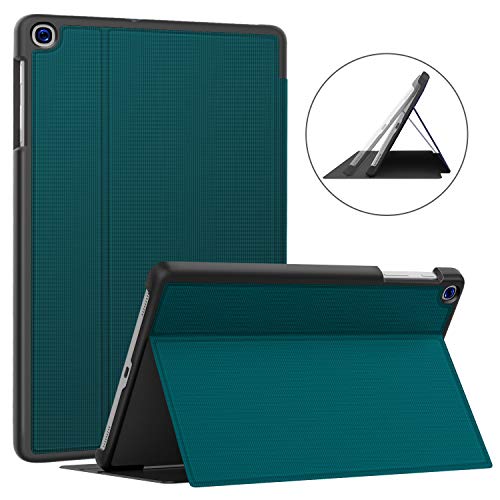 Product Cover Soke Galaxy Tab A 10.1 Case 2019, Premium Shock Proof Stand Folio Case,Multi- Viewing Angles, Soft TPU Back Cover for Samsung Galaxy Tab A 10.1 inch Tablet [SM-T510/T515],Teal