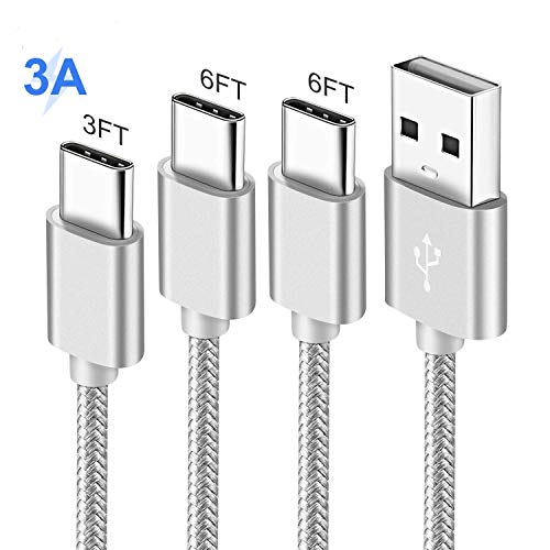 Product Cover 3A Charger Cable Cord for Samsung Galaxy A50 A20 Note 10 S20 Plus Ultra S11E 10e 10 S10 S10E 20,Note10,A70 A80 A20E A40 A90 A51 A71,Tab A 10.5,USB C Charging Fast Charge,Phone Power Wire 3FT 6FT 6FT