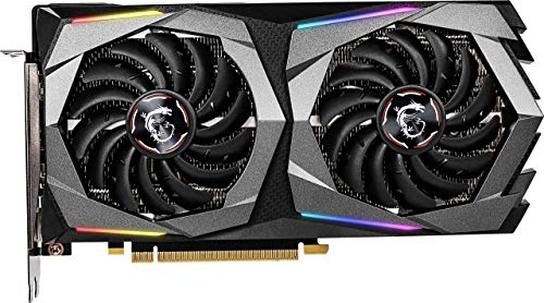 Product Cover MSI Gaming GeForce RTX 2060 Super 8GB GDRR6 256-bit HDMI/DP G-SYNC Turing Architecture Overclocked Graphics Card (RTX 2060 Super Gaming X)