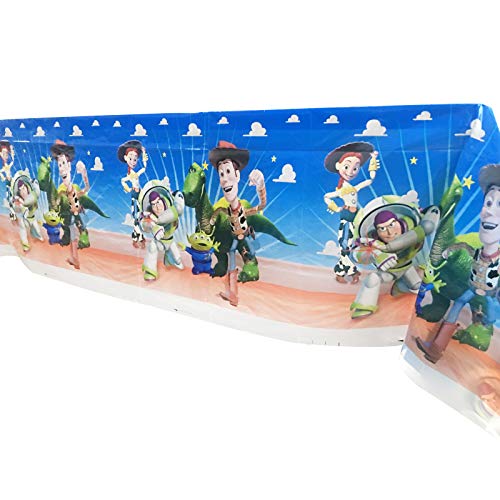 Product Cover Party Nice Toy Story Party Decorations - Disposable Plastic Tablecloth | 70.8 x 42.5