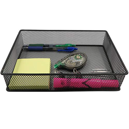 Product Cover Evelots Desktop-Drawer-Cabinet-Holder-Organizer Bin-Basket-Office-Mesh-Set/2
