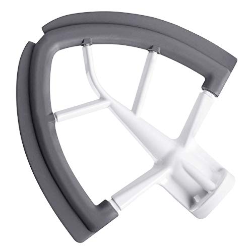 Product Cover Flex Edge Beater for 4.5-5 Quart KitchenAid Tilt-Head Stand Mixer, Flat Beater Bowl Scraper with Silicone Edges