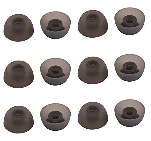Product Cover ALXCD Ear Tips for Jabra Elite 65t Headphone, 6 Pairs Large Size Replacement Silicone Earbud Tips Small Size, Fit for Jabra Elite Active 65t, L