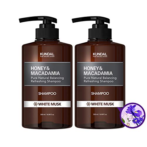 Product Cover [Kundal] Premium Nature Shampoo 16.9 ounce 2 bottles (White Musk)