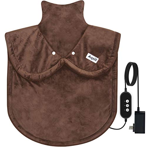 Product Cover Heating Pad for Neck and Shoulders, Heating Pad for Body Heat Pad with Auto Shut Off Timer. X Large Full Back Heating Pad. Electric Therapy Arthritis Heating Pad. Christmas Gift. 31''*24''