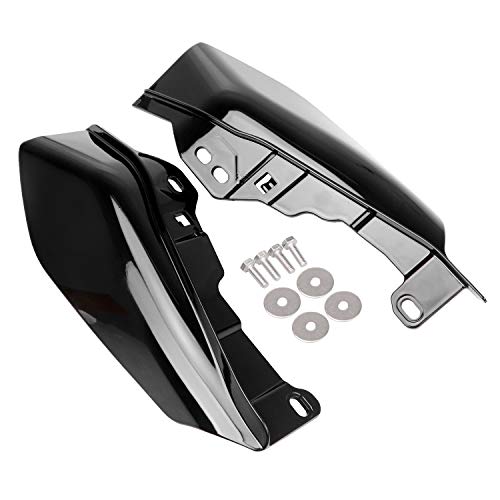 Product Cover Black Mid-Frame Air Deflector Heat Shield For Harley Davidson Touring Electra Glide Road Glide Road King Street Glide Tri Glide 2017 2018 2019