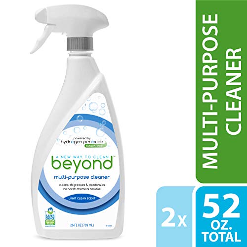 Product Cover Beyond Multi-Purpose Cleaner, 2 Pack. EPA Safter Choice Formula. Great for Everyday Use Around The Home, Powered by Hydrogen Peroxide, Fresh Scent,