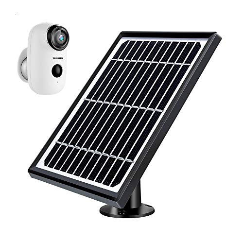 Product Cover ZUMIMALL Solar Panel Power Supply for ZUMIMALL Rechargeable Battery Wireless Security Camera A3/A3P