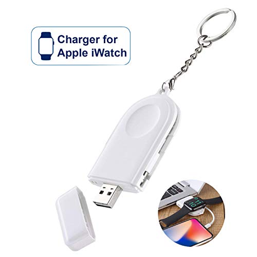Product Cover Watch Charger for Apple,Proker 2in1 Magnetic Portable Wireless iWatch Charger Compatible for Apple Watch Series 5 Series 4 Series 3 Series 2 Series 1