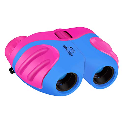 Product Cover Selieve Toys for 5-9 Year Old Girls, Binoculars for Kids 8X21 Shock Proof Compact with High-Resolution Real Optics for Bird Watching, Travel, Outdoor Fun, Best Gifts for 3-12 Year Old Boys or Girls