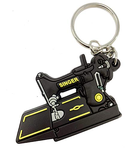 Product Cover Singer Featherweight 221 Sewing Machine Keychain (Black)