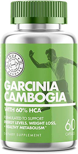 Product Cover Garcinia Cambogia - Pure Garcinia Cambogia with HCA - Supports Weight Loss, Carb Blocker and Curbs Appetite with Boost in Energy Level - 60 Capsules