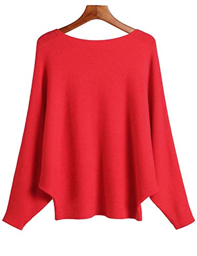 Product Cover PUWEI Women's Long Batwing Sleeve Cashmere Jumpers Knit Sweater Pullover Tops