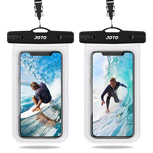 Product Cover JOTO Universal Waterproof Case, IPX8 Cellphone Dry Bag Pouch Underwater Case for iPhone 11 Pro Max Xs Max XR XS X 8 7 6S+, Galaxy S10 S9 S8+/ Note 10 10+ 5G 9 8, Pixel 3a XL up to 6.8