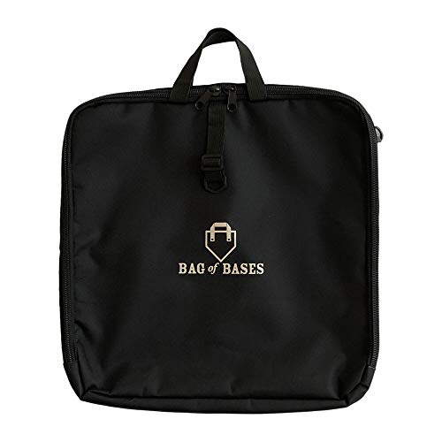 Product Cover Carrying Bag for Baseball Bases and Batting Tees - Perfect for Tee-Ball, Baseball, Softball, Kickball, Kids, Backyard, Practice and School