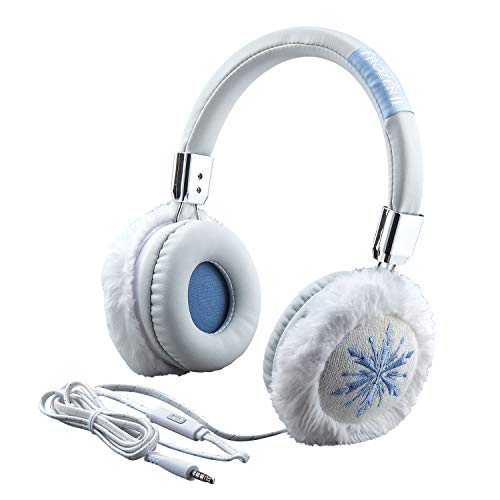 Product Cover Disney Frozen 2 Kids Headphones Fashion with Built in Microphone, Stream Audio Playback Disney Plus, Anna Elsa Adjustable Kids Headband  Home Travel or Toys , Compatible with Apple Samsung Tablets