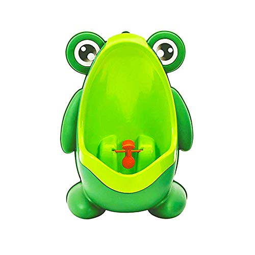 Product Cover Frog Pee Training,Cute Potty Training Urinal for Boys with Funny Aiming Target,Green Urinals for Toddler Boy