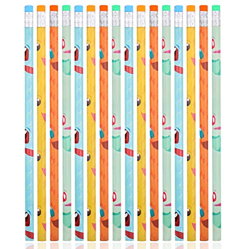 Product Cover Totem World Pencils 48 Ct. - Inspired Pikachu Charmander Squirtle Bulbasaur Number 2 Pencils - Awesome Back-to-School Presents, Classroom Rewards, and Kids Party Favors - Perfect for Pokemon Fans